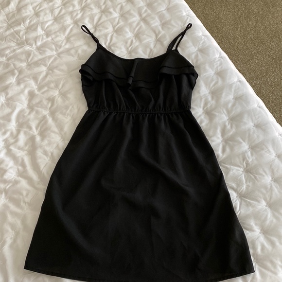 Black summer dress in size SX - Picture 1 of 2